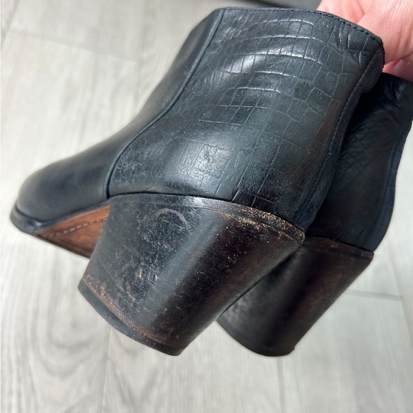 Rachel Comey Mars Black Leather Ankle Booties - Picture 7 of 16